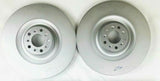 Bentley Continental Gt & Flying Spur Rear Brake Rotors Set x 2 - High Quality