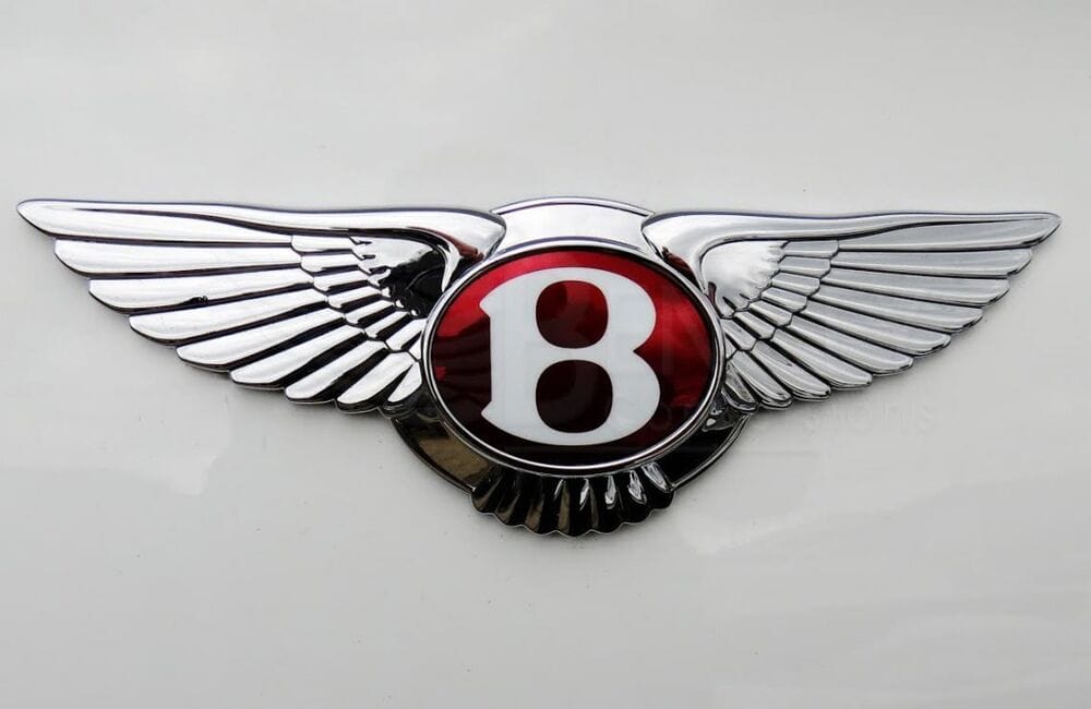 Genuine Bentley VehiclePartsAndAccessories Bentley Continental Gt Front Chrome Grill Emblem 2012 - 2015