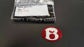 Genuine Bentley VehiclePartsAndAccessories Bentley Continental Gt Gtc & Flying Spur Front Red Grill Badge 2012 +