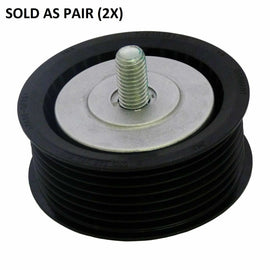 Genuine Bentley VehiclePartsAndAccessories Bentley Continental Gt Gtc & Flying Spur V Belt Engine Pulleys X2