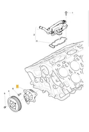 Forged LA VehiclePartsAndAccessories Bentley Continental Gt Gtc & Flying Spur Water Pump