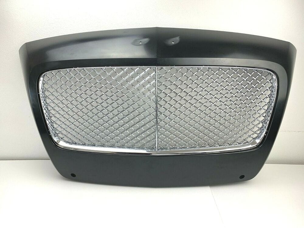 Forged LA VehiclePartsAndAccessories Bentley Continental Gt & Gtc Front Radiator Chrome Grill - Used