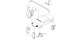 Genuine Bentley VehiclePartsAndAccessories Bentley Continental Gt & Gtc Rear Left Side Marker Light