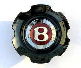 Genuine Bentley VehiclePartsAndAccessories Bentley Continental Gt V8 Black 6 Twin Spoke 21' Wheel Hub Cap