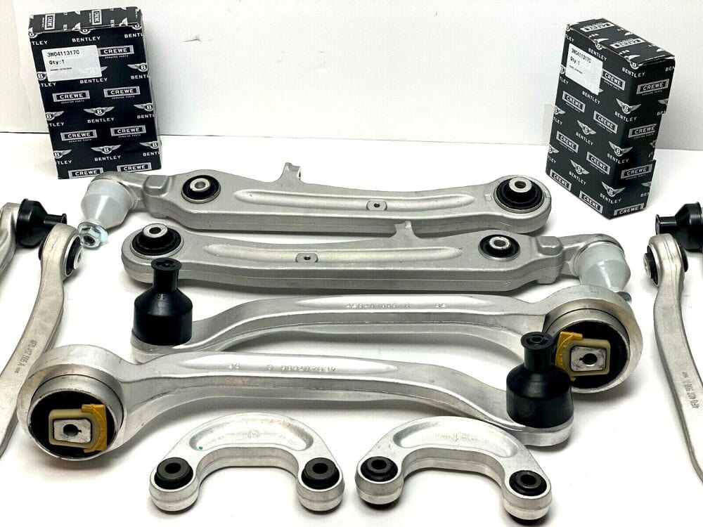 Forged LA VehiclePartsAndAccessories Bentley Gt Gtc & Flying Spur Upper & Lower Suspension Control Arms & Sway Bar
