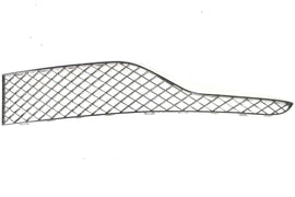 Genuine Bentley VehiclePartsAndAccessories Bentley Gt & Gtc Left Chrome Bumper Grill