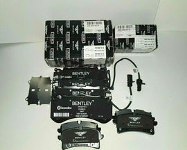 Genuine Bentley VehiclePartsAndAccessories Bentley Mulsanne Front & Rear Brake Pads & Sensors - Genuine
