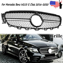 Load image into Gallery viewer, Forged LA VehiclePartsAndAccessories Black Diamond Grille Fit Mercedes Benz W213 E-CLASS 2016-2020 W/ CAMERA HOLE