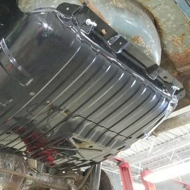 Forged LA VehiclePartsAndAccessories Black Fuel Tank Skid Plate For 1999-2004 Jeep Grand Cherokee 2000 2001 2002 2003