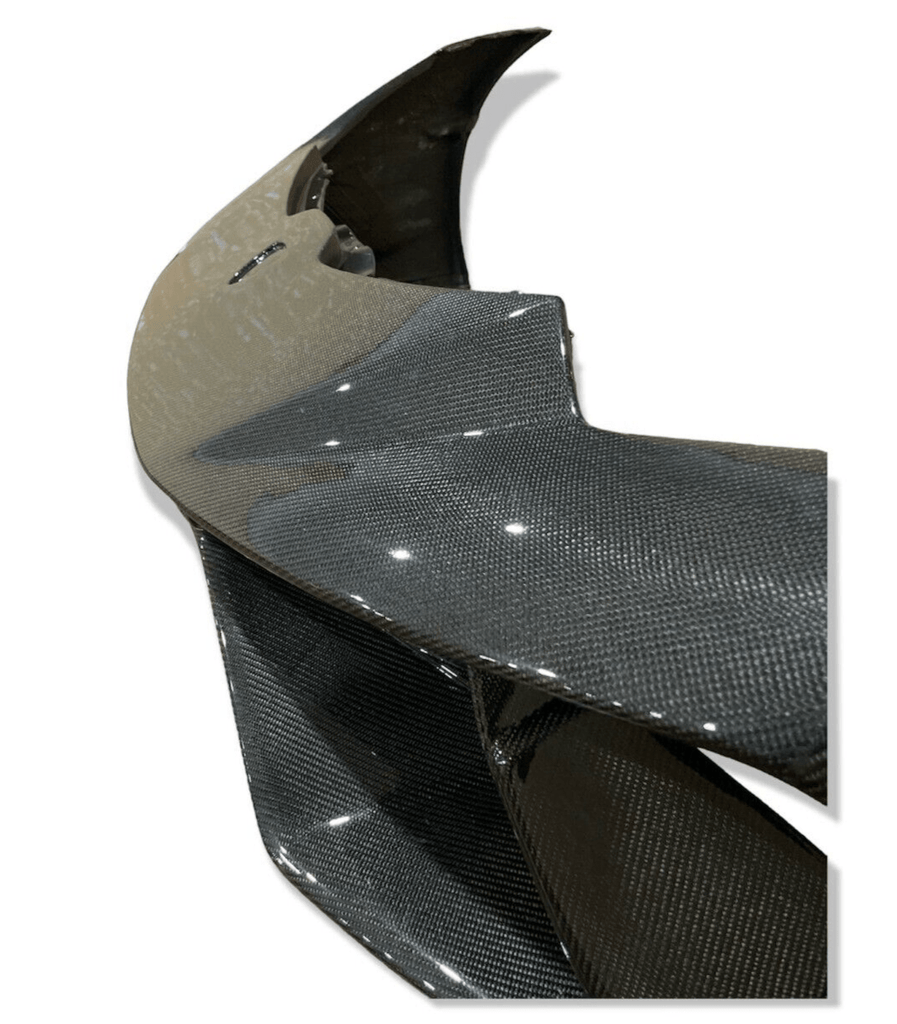 Forged LA VehiclePartsAndAccessories Carbon Fiber Performante Front Bumper Cover for Lamborghini Huracan LP580 LP610
