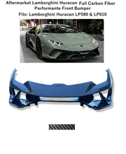 Load image into Gallery viewer, Forged LA VehiclePartsAndAccessories Carbon Fiber Performante Front Bumper Cover for Lamborghini Huracan LP580 LP610