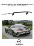 Carbon Fiber Rear Trunk Spoiler Wing For Mercedes Benz AMG GT GTS M-Style 16-18