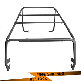 Forged LA VehiclePartsAndAccessories Cargo Roof Rack System Base+Top Cross Bar For 07-18 Jeep Wrangler JK 4 Door ONLY