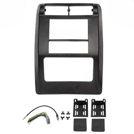 Forged LA VehiclePartsAndAccessories Double Din Radio Install Dash Kit Wiring Harness For 2003-2006 Jeep Wrangler TJ