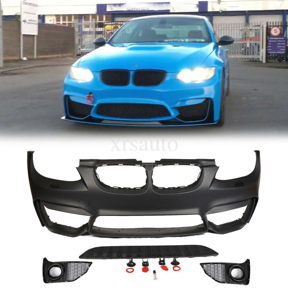 Forged LA VehiclePartsAndAccessories E92 M4 STYLE FRONT BUMPER FOR BMW 3 Series E92 w/o PDC w/o Fog 2006-2009