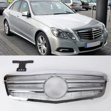 Load image into Gallery viewer, Forged LA VehiclePartsAndAccessories Fit 2010-2013 W212 Mercedes Benz E-Class Front Grille Grill Chrome Silver