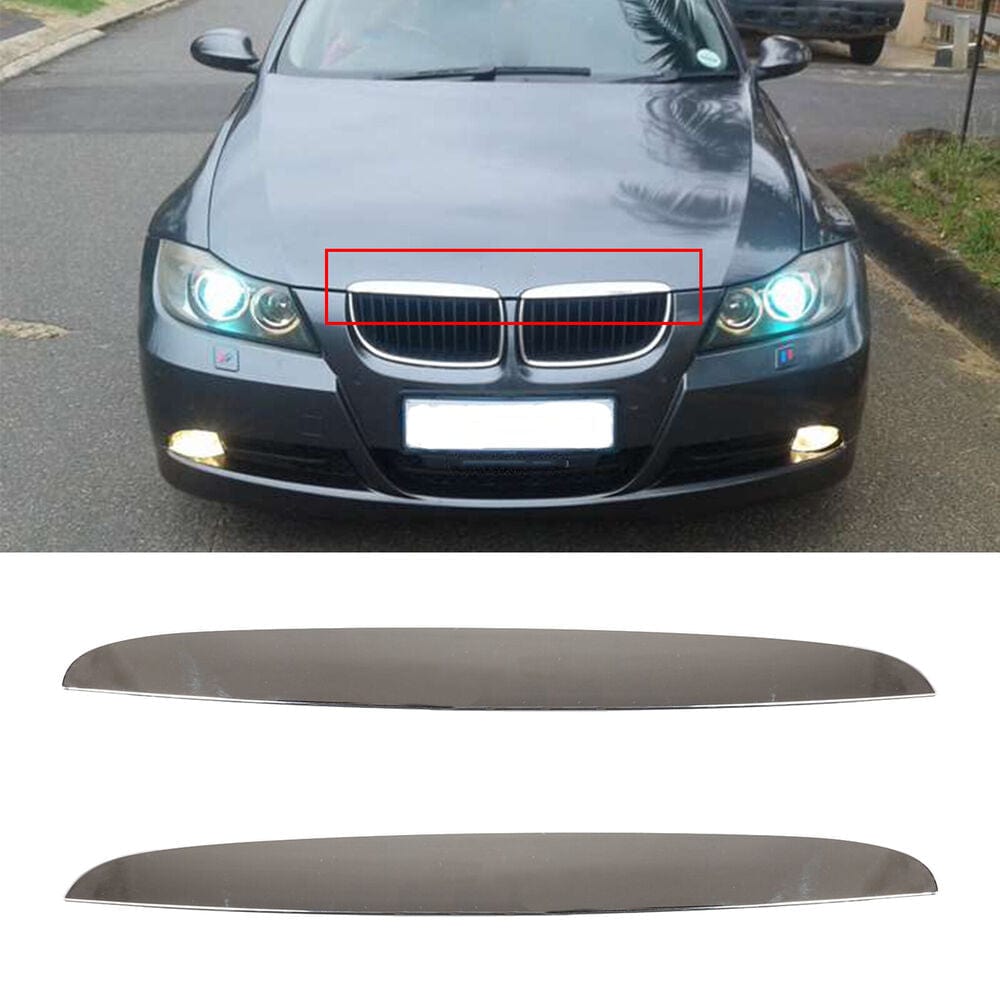 Forged LA VehiclePartsAndAccessories Fit for 05-07 BMW 3 Series E90 E91 325 328 330 Front Bumper Lower Center Grille