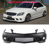 Fit Mercedes Benz 2008-10 C-Class W204 C300 C350 AMG Style Front Bumper W/O PDC