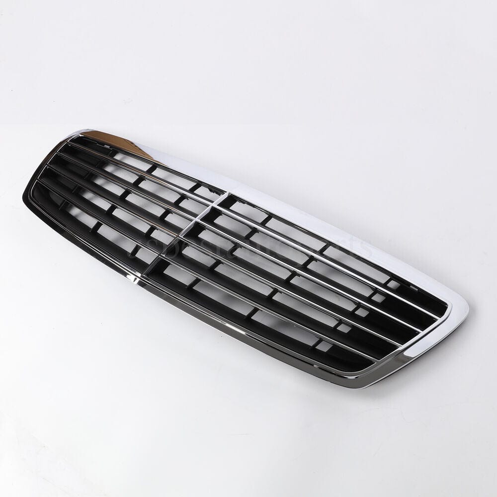 Forged LA VehiclePartsAndAccessories Fit Mercedes Benz S-Class 03-06 W220 S500 S600 S55AMG Silver Front Grille Grill