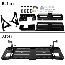 Load image into Gallery viewer, Forged LA VehiclePartsAndAccessories Foldable Luggage Storage Carrier Rack Steel For 2007-2018 Jeep Wrangler JK