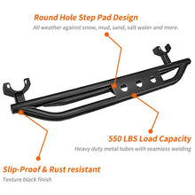 Load image into Gallery viewer, Forged LA VehiclePartsAndAccessories For 07-18 Jeep Wrangler JK 2-Door Side Step Armor Nerf Bars Guard Running Boards