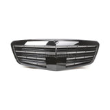 For 10-13 Mercedes Benz S400 S550 W221 Front Grille Grill S63 Style Gloss Black
