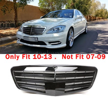 Load image into Gallery viewer, Forged LA VehiclePartsAndAccessories For 10-13 Mercedes Benz S400 S550 W221 Front Grille Grill S63 Style Gloss Black