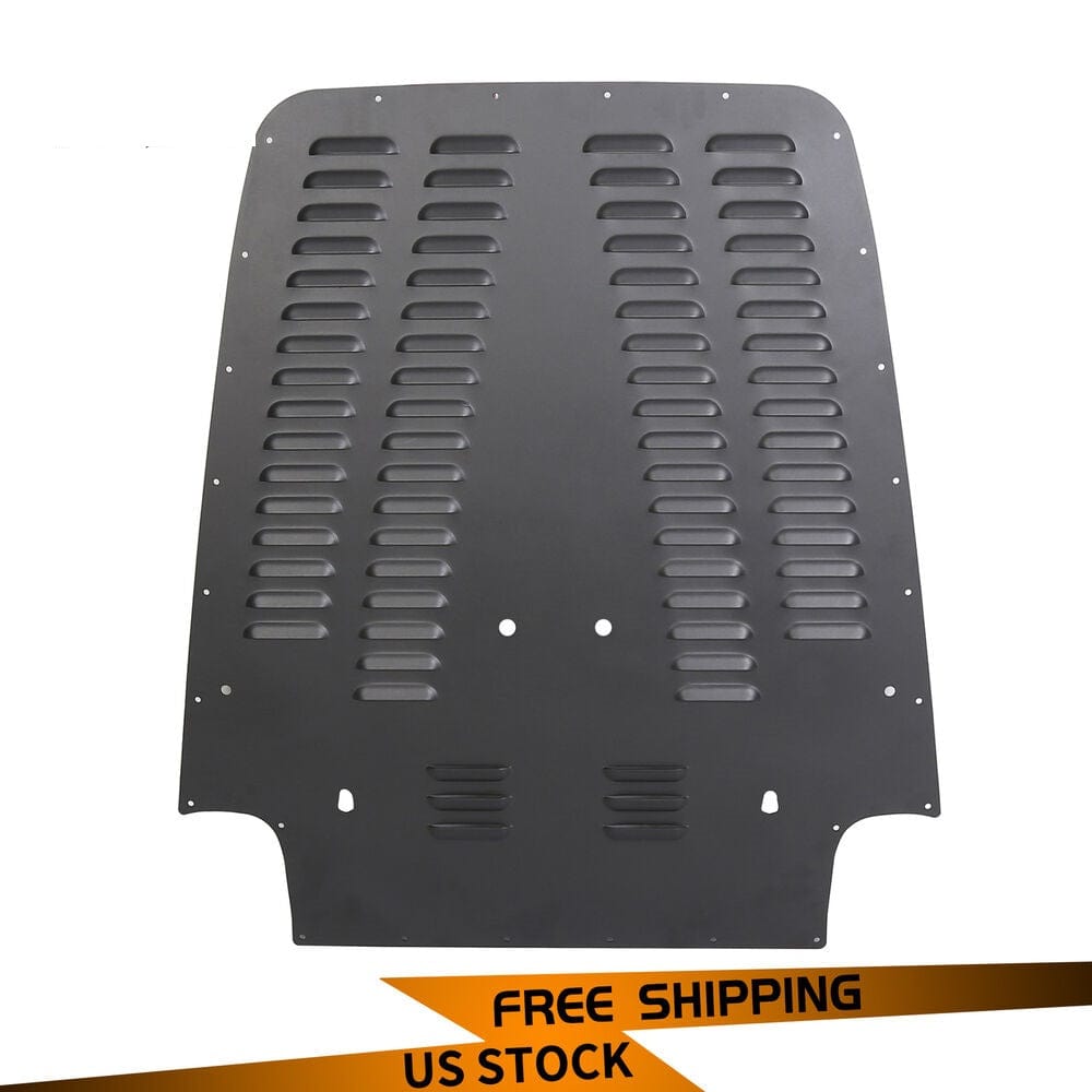 Forged LA VehiclePartsAndAccessories For 1997-2002 Jeep Wrangler TJ Aluminum Vented Hood Louver Black Powder coated
