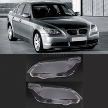 Load image into Gallery viewer, BMW VehiclePartsAndAccessories For BMW E60 E61 5 Series 525i 530i Pair Headlamp Headlight Clear Lens Cover