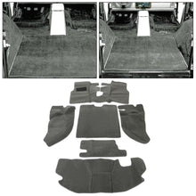 Load image into Gallery viewer, Forged LA VehiclePartsAndAccessories For Jeep Wrangler TJ 1997-2006 Interior Carpet Kit Rug Floor Mat 6pcs GRAY