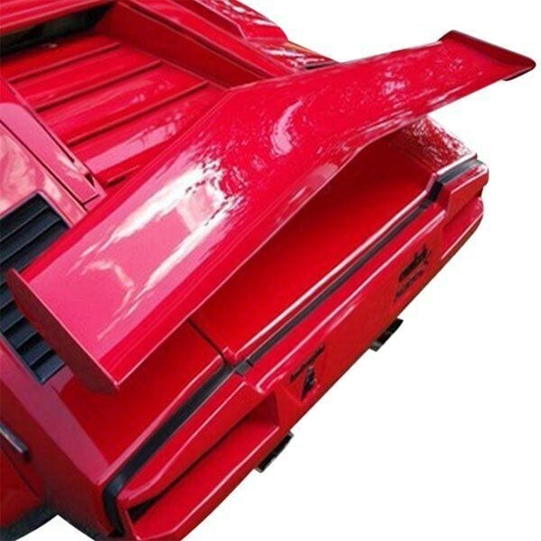 Forged LA VehiclePartsAndAccessories For Lamborghini Countach 81-89 LP500 Style Carbon Fiber Rear Replica Winglets
