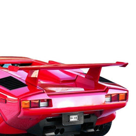 Forged LA VehiclePartsAndAccessories For Lamborghini Countach 81-89 LP500 Style Carbon Fiber Rear Replica Winglets