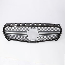 Forged LA VehiclePartsAndAccessories For Mercedes Benz R117 C117 W117 CLA grille grill CLA250 13~16 Silver