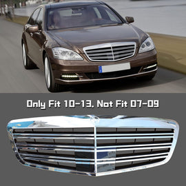 Forged LA VehiclePartsAndAccessories For Mercedes Benz S-Class W221 10-13 AMG style Front Grille Grill Chrome