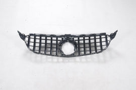 Forged LA VehiclePartsAndAccessories For Mercedes-Benz W205 C Class 2019+ GT Style Silver Front Bumper Grille W/ HOLE