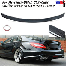 Load image into Gallery viewer, Forged LA VehiclePartsAndAccessories FOR MERCEDES CLS CLASS W218 C218 2012+ AMG REAR TRUNK SPOILER CARBON FIBER STYLE