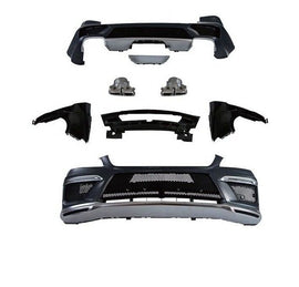 FORGED LA VehiclePartsAndAccessories Front Bumper For Mercedes Benz W166 ML350 ML550 2012-14 w/AMG Styling Pkg w/DRLs