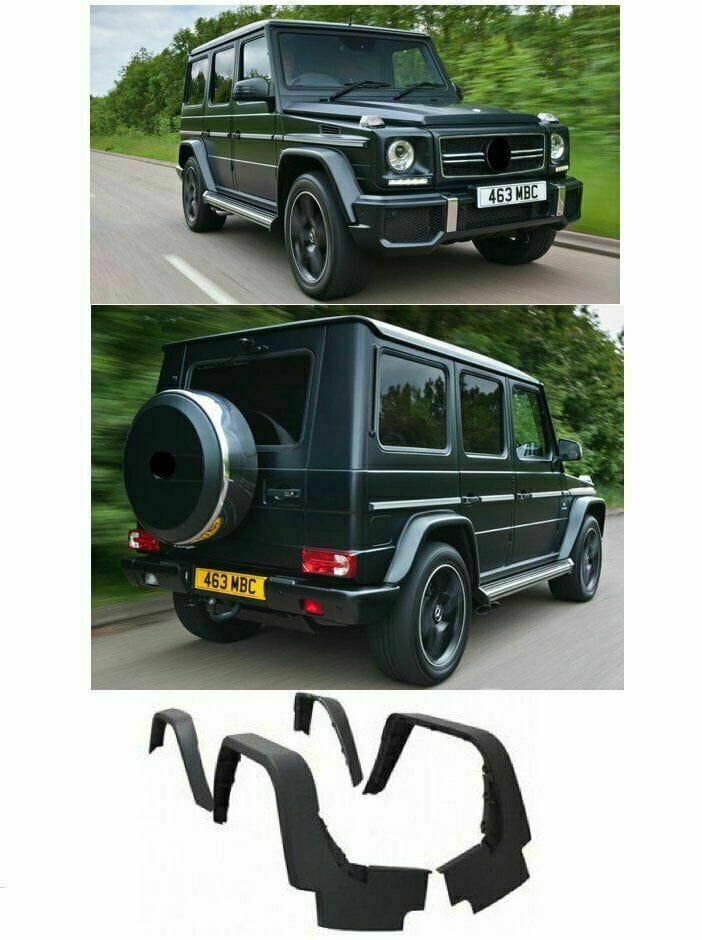 Mercedes Benz VehiclePartsAndAccessories FRONT BUMPER + G63 FLARES CONVERSION FACELIFT BODY KIT COVER UPGRADE SET G500