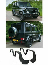 Load image into Gallery viewer, Mercedes Benz VehiclePartsAndAccessories FRONT BUMPER + G63 FLARES CONVERSION FACELIFT BODY KIT COVER UPGRADE SET G500