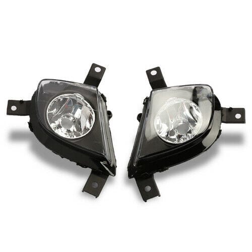 Forged LA VehiclePartsAndAccessories Front Bumper Replace Clear Fog Lights Lamps Pair For BMW E90 E91 328i 335i 09-11