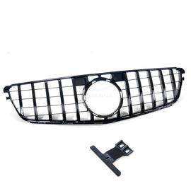 Forged LA VehiclePartsAndAccessories Front Grille For Mercedes Benz W204 08-13 C230 C350 C300 GTR Style Grill Painted