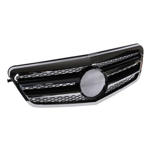 Forged LA VehiclePartsAndAccessories Front Grille For Mercedes Benz W212 10-13 E350 E550 E63 AMG Chrome Black