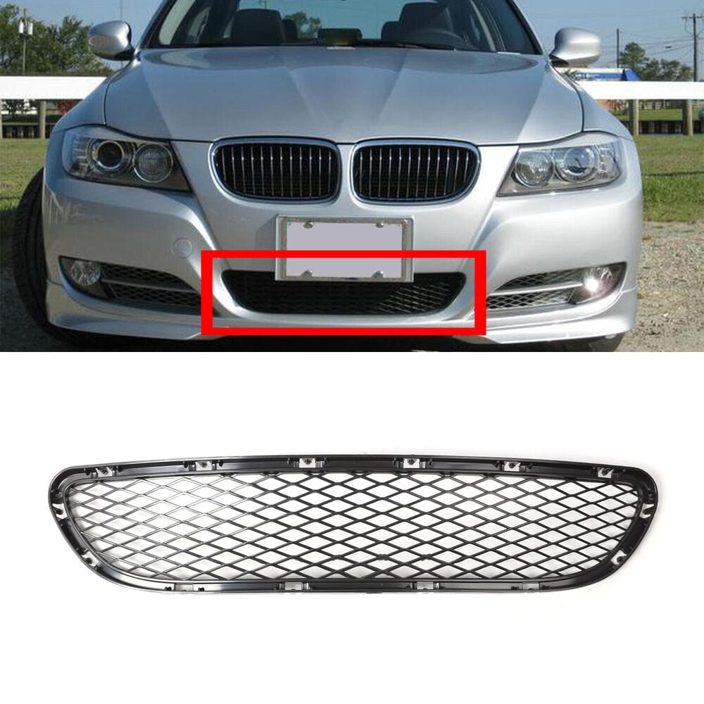 Forged LA VehiclePartsAndAccessories Front Lower Bumper Grille For BMW 3 Series E90 E91 325i 328i 335i 08-12