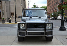 Load image into Gallery viewer, G63 Amg Black Brush Guard Grille Bumper Bar Kit Front Tube G-Wagon G500 G550 New