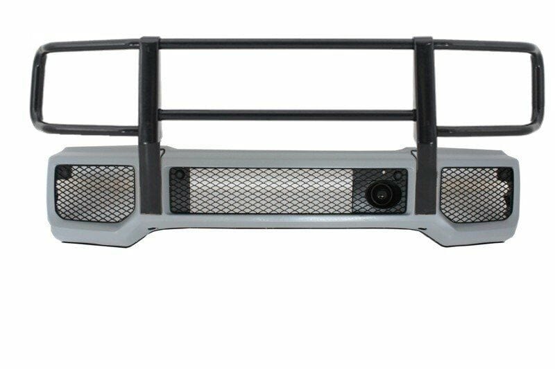 Mercedes Benz VehiclePartsAndAccessories G63 Amg Bumper + Black Brush Guard Kit G550 G500 G55 1989-2018 G-Wagon