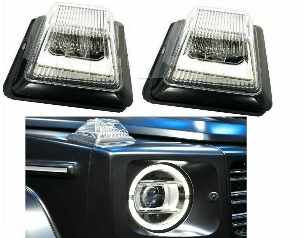 Aftermarket Products VehiclePartsAndAccessories G63 Body Kit Full Conversion Bumpers Flares tail lights lip LED Signal Grille