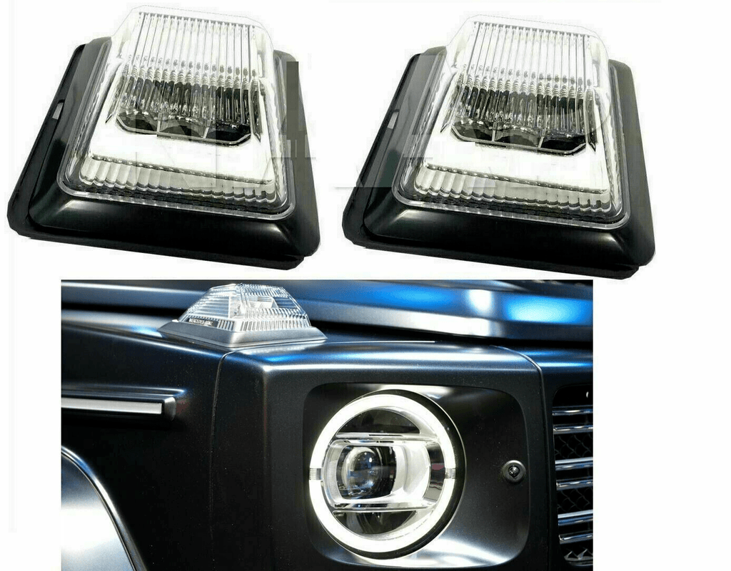 Aftermarket Products VehiclePartsAndAccessories G63 Body Kit Full Conversion Bumpers Flares tail lights lip LED Signal Grille
