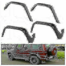 Load image into Gallery viewer, Mercedes Benz VehiclePartsAndAccessories G63 Fender Flares AMG Set of 4 Trims G-Wagon Body Kit Bumper Parts G500 G550 New