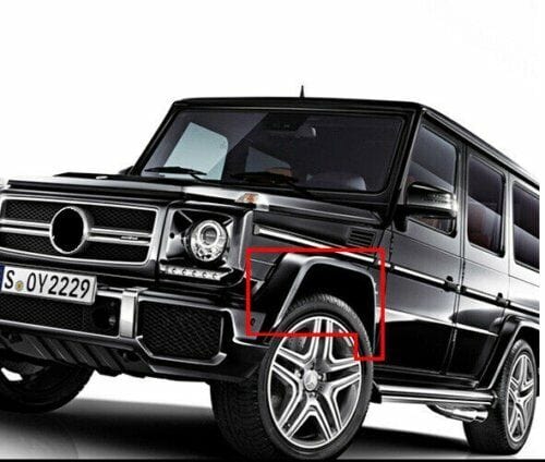 Mercedes Benz VehiclePartsAndAccessories G63 Fender Flares AMG Set of 4 Trims G-Wagon Body Kit Bumper Parts G500 G550 New