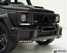 Load image into Gallery viewer, Mercedes Benz VehiclePartsAndAccessories G63 G65 Amg Front Bumper Lower Lip Upper Trim Led Brabus G-Wagon Parts Body Kit